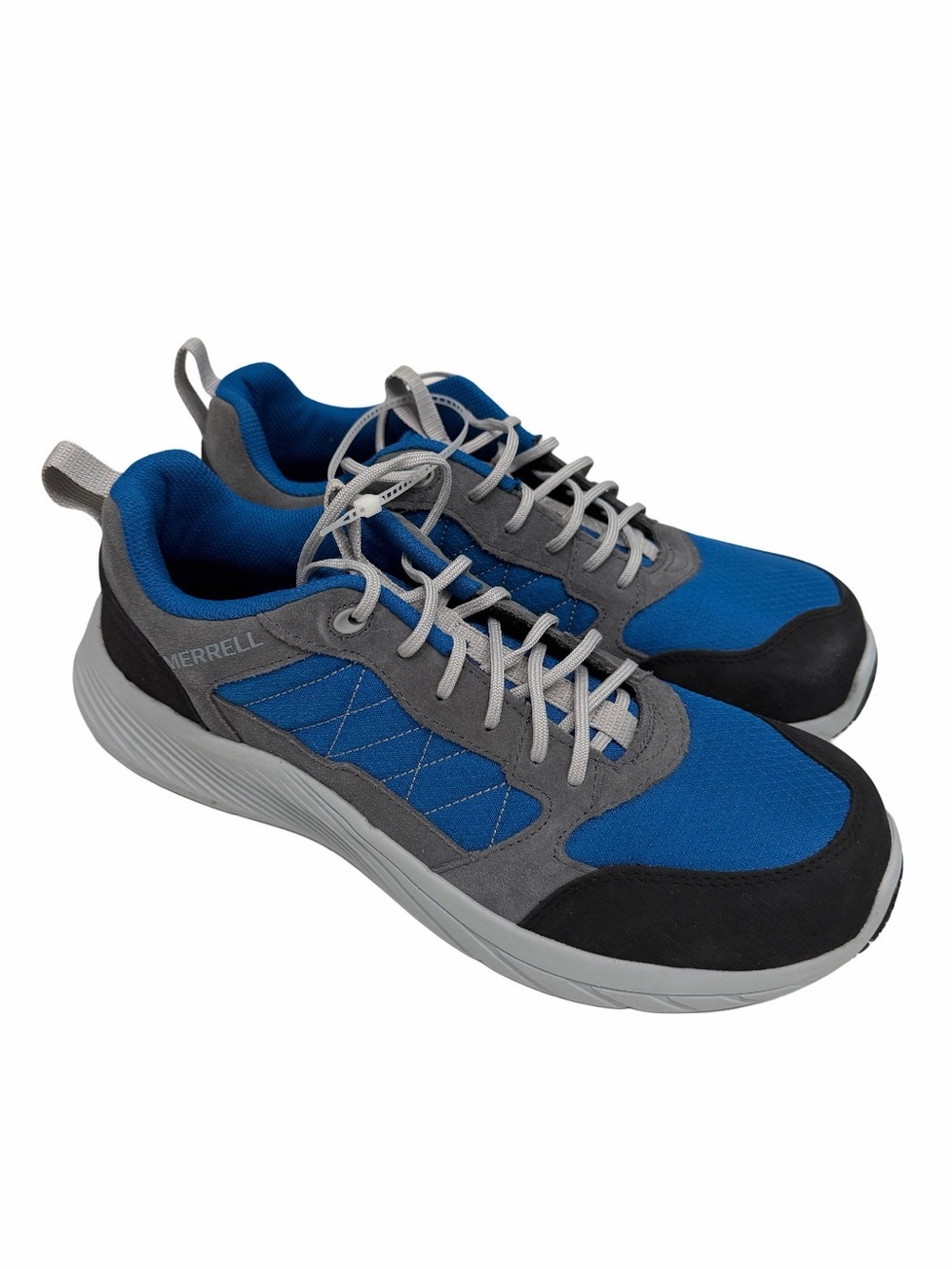 Merrell Work Alpine Sneaker CF Work Shoes Men's 11 Blue Gray Safety Toe NWOB
